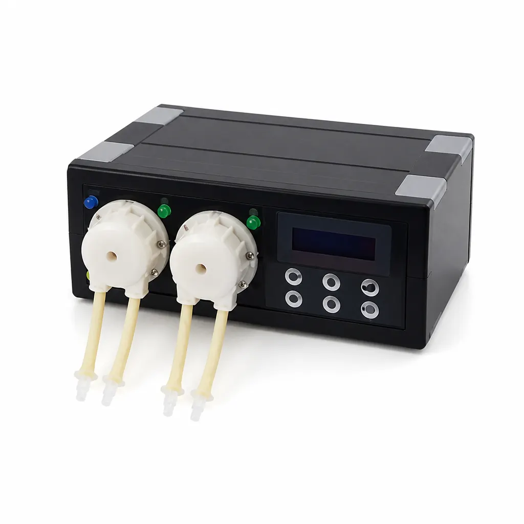 Aquarium Dosing Pump and included accessories
